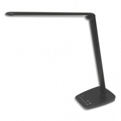 UNILUX Lampe bureau LED TWISTLED noire Réglage intensité lumineuse et t° de couleur 2700K à 6000K 50 000h