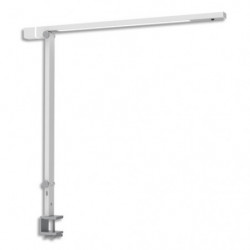 UNILUX Lampe de bureau LED VENUSLIGHT à pince. Variation intensité lumineuse et t° de couleur. Blanche
