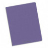 Cahier piqûre 24x32cm 96 pages 90g quadrillé 5x5. Couverture polypropylène Violet