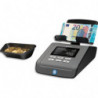 SAFESCAN Compteuse balance de pièces et de billets 6165 Noire pour toutes les devises SAFESCAN 6165