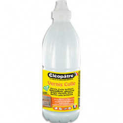 CLEOPATRE Pot de vernis colle brillant au format de 1 KG