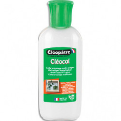 CLEOPATRE Flacon de Cléocol, colle blanche tous supports poreux 100 g
