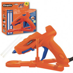 CLEOPATRE Pistolet colle sous blister + 2 batons offerts