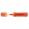 FABER CASTELL Surligneur TEXTLINER 1546, pointe feutre biseautée, coloris Orange