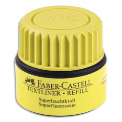 FABER CASTELL Recharge TEXTLINER REFILL 1549, pour surligneur 1546 et 1543, coloris Jaune