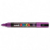 UNI POSCA Marqueur peinture. Pointe moyenne de 1,8 à 2,5mm (PC5M). Couleur violet