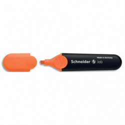 SCHNEIDER Surligneur JOB 150 (rechargeable) pointe biseautée, encre Orange