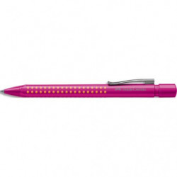 FABER CASTELL Stylo bille 2010. Encre Bleue. Corps plastique Violet.