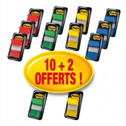 Pack avantages de 12 marque-pages standards dont 2 gratuits