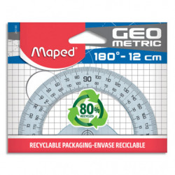 MAPED Geometric - Rapporteur 12 cm - 180°