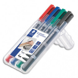 STAEDTLER Etui rigide de 4...