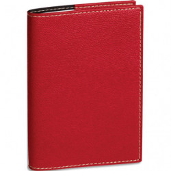 QUO VADIS Le Professeur 21x27cm, 2 semaines sur 2 pages. Couverture CLUB Rouge