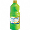GIOTTO Flacon d'1 litre de gouache liquide de couleur vert clair ultra lavable