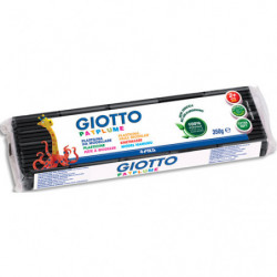 GIOTTO Pâte à modeler Patplume 350 g / Noir