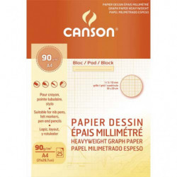 CANSON Bloc papier dessin...