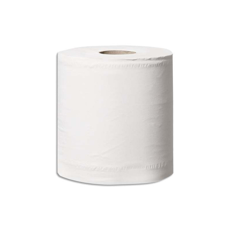 Paquet 6 bobines de papier d'essuyage Blanc 2 plis 108 m 450 Formats prédécoupés L24 x H18 cm