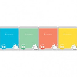 CONQUERANT Cahier 70g 17x22 cm/32 pages ligne double ligne 2/8 - Apprentissage de l'écriture