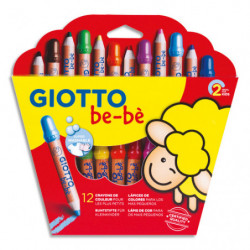GIOTTO Etui de 12 crayons...