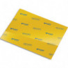 FABRIANO Lot de 5 feuilles de carton ondulé 328g, dimensions 50 x 70 cm, coloris jaune