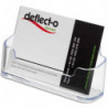 DEFLECTO Porte-cartes visite standard transparent 9.5x4.8x3.8cm