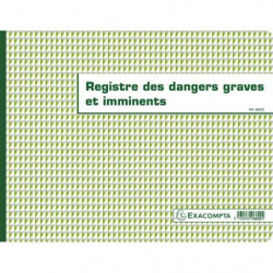 EXACOMPTA Registre Dangers...