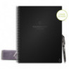 BIC Cahier Rocketbook Fusion à spirale 42 pages lignées A5. Connecté/réutilisable à l