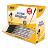 BIC Cristal Original Stylos-Bille Pointe Moyenne (1,0 mm) - Noir, Boîte de 90+10