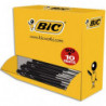 BIC M10 Original Stylos-Bille Rétractables Pointe Moyenne (1,0 mm) - Noir, Boîte de 90+10