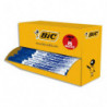 BIC Velleda 1721 Feutres pour Tableau Blanc Effaçables à Sec Pointe Conique Fine - Bleu Pack Ecole x40+8