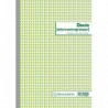 EXACOMPTA Manifold auto entrepreneur autocopiant devis format 29,7x21cm. 50 feuillets dupli