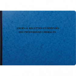 EXACOMPTA Piqûre 27x38cm - Journal des Recettes Dépenses des Professions libérales 80 pages