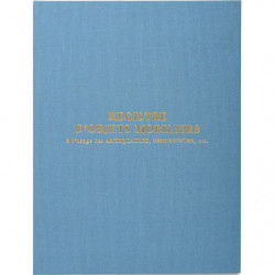 EXACOMPTA Registre brocanteur et antiquaire 100 pages format 32x24cm