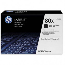 HP Pack 2 cartouches Laser...