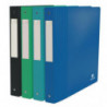 OXFORD Classeur 4 anneaux OCEANIS RECYCLE en polypropylène 10&#47;10e. Dos de 4cm. Coloris assortis
