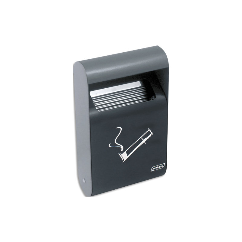 PROBBAX Cendrier Mural 1,5L -+/- 150 mégots gris foncé