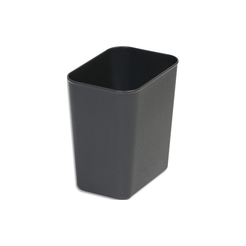 PROBBAX Corbeille résistante au feu 14L - V2 gris foncé