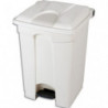 PROBBAX Collecteur à pédale Capacité 45L blanc