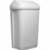 PROBBAX Collecteur à couvercle basculant 10L blanc