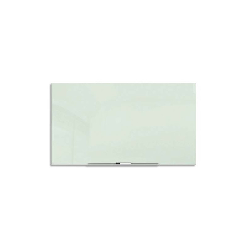 NOBO Tableau blanc en verre magnétique Impression Pro, 1260 x 710 mm