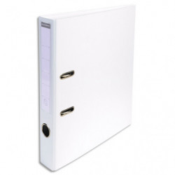 EXACOMPTA Classeur à levier PVC dos de 50mm blanc
