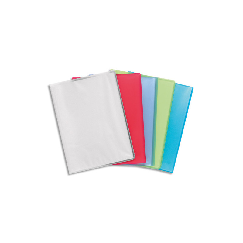 EXACOMPTA Protège-documents en polypropylène CHROMALINE, 100 vues, assortis