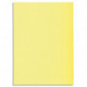 EXACOMPTA Paquet de 100 sous-chemises SUPER 60 en carte 60 grammes coloris jaune