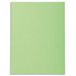 EXACOMPTA Paquet de 50 chemises FOREVER en carte 170g. Coloris vert