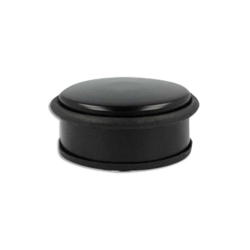 ALBA Butée de porte en acier et élastomère. Base lestée, semelle antidérapante. Dim : &Oslas