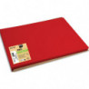 PRONTO Barquette de 500 sets de table papier Tiss Lack, unis - Format 30x40 cm - Rouge