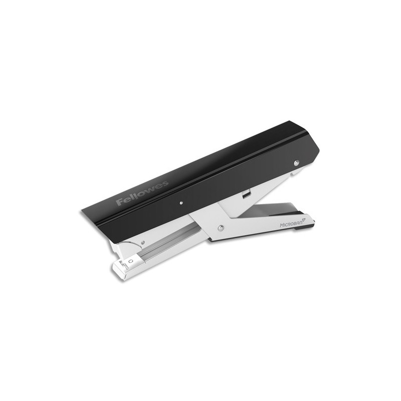 FELLOWES Pince agrafeuse LX890&trade;. Revetement Microban&reg;. Capacité 40 feuilles, Pleine bande. Coloirs noir