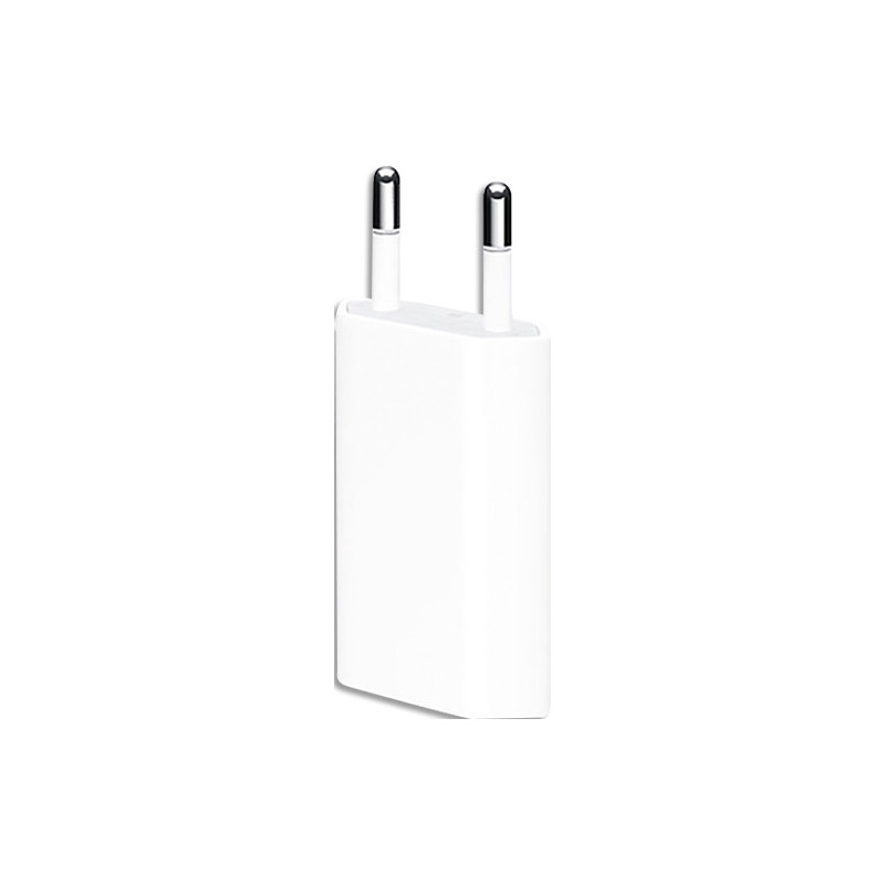 APPLE Adaptateur secteur USB 5 W pour iPhone, APPLE Watch et iPod C&acirc;ble de charge vendu séparément