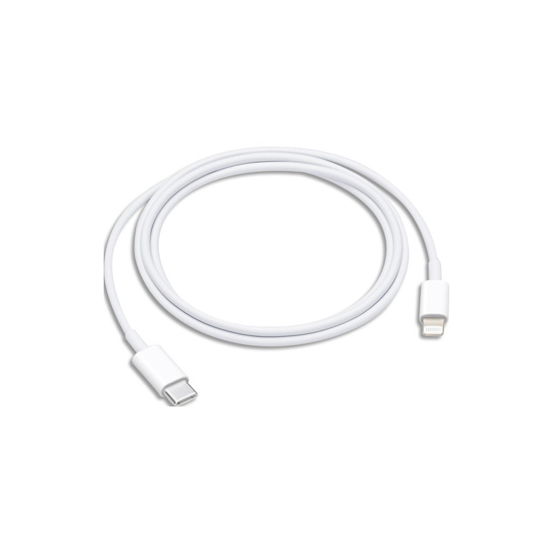 APPLE C&acirc;ble Lightning - USB-C m&acirc;le pour Lightning m&acirc;le - 1 m - pour iPad&#47;iPhone&#47;iPod