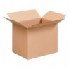 MASTER'IN Caisse américaine simple cannelure testliner 350 mm x 230 mm x 250 mm