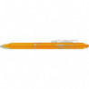 PILOT Stylo rétractable et rechargeable FRIXION CLICKER 0,7mm. Encre effaçable+gomme intégrée. Abri